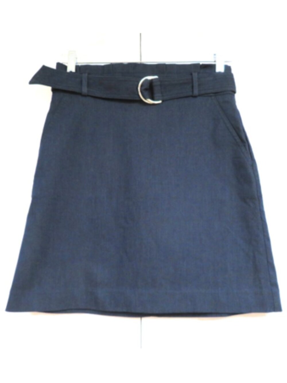 Ann Taylor Denim A-Line Skirt Size 4P
